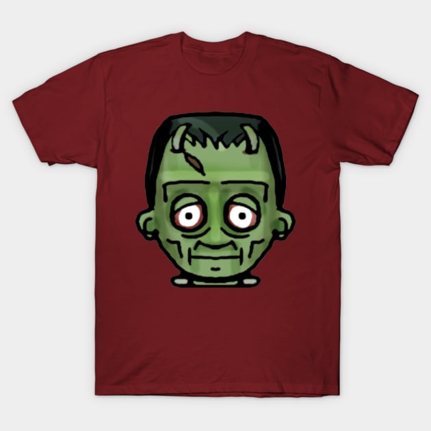Frankenstein's Monster T-Shirt by Bits